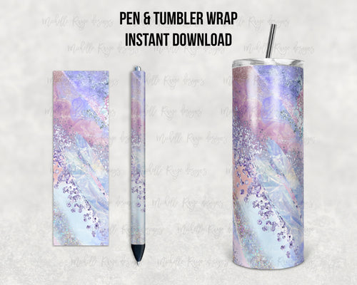 Pastel Rose Glitter Milky Way Combo