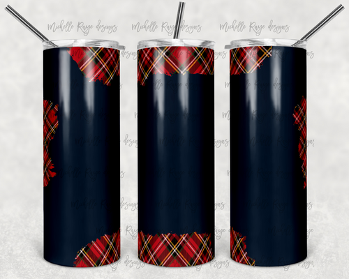 Peek A Boo Blue Tartan Plaid