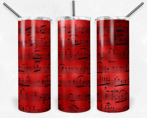 Red and Black Sheet Music