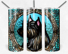 Load image into Gallery viewer, Scottish Terrier Dog Stained Glass