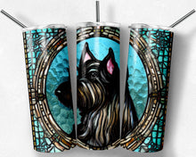 Load image into Gallery viewer, Scottish Terrier Dog Stained Glass