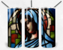 Load image into Gallery viewer, Mary Magdalene Stained Glass Design