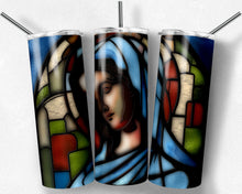 Load image into Gallery viewer, Mary Magdalene Stained Glass Design