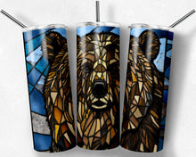 Load image into Gallery viewer, Bear Stained Glass