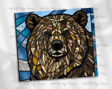 Load image into Gallery viewer, Bear Stained Glass