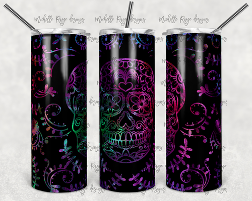 Sugar Skulls Holographic