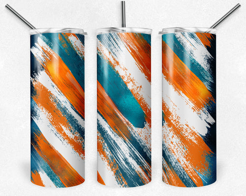 Teal Orange and White Milky Way