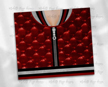 Load image into Gallery viewer, Girls Varsity Jacket Crimson and Gray