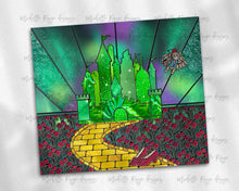 Load image into Gallery viewer, Wizard of Oz with Flying Monkey Stained Glass
