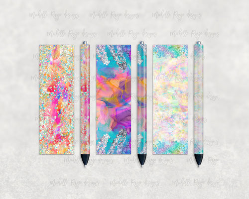 Alcohol Ink and Glitter Pen Set