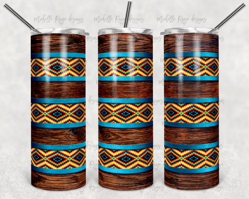 Aztec Wood Stripes