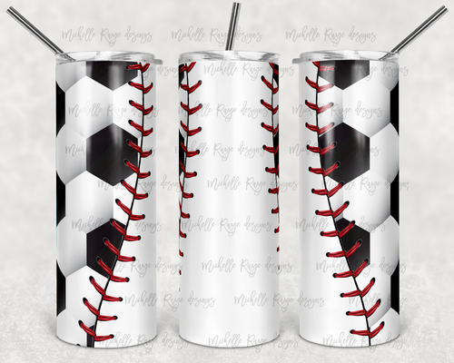 Baseball, Soccer Sport Tumbler