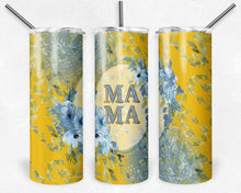 Load image into Gallery viewer, Blue and Yellow Floral Mama
