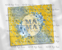 Load image into Gallery viewer, Blue and Yellow Floral Mama
