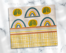 Load image into Gallery viewer, Boho Rainbow Yellow and Green