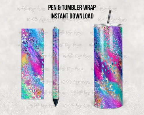 Bright Rainbow Glitter Milky Way Combo