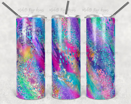 Bright Rainbow Glitter Milky Way