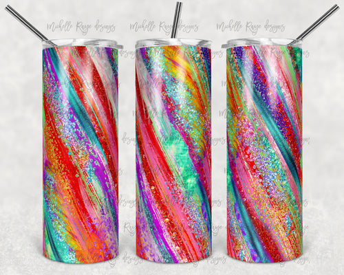 Bright Rainbow Glitter Milky Way