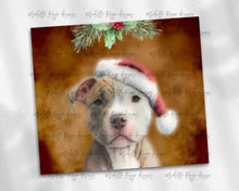 Load image into Gallery viewer, Christmas Brown Pitbull