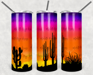 Cactus, Desert Bright Tumbler