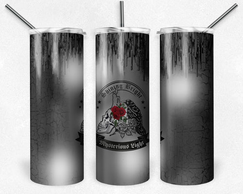 Shining Bright Black Candle