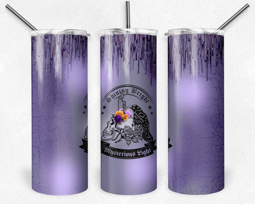 Shining Bright Purple Candle