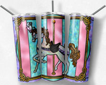 Load image into Gallery viewer, Carousel Horse Stained Glass