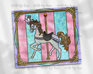 Carousel Horse Stained Glass