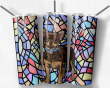 Load image into Gallery viewer, Chihuahua Dog Stained Glass