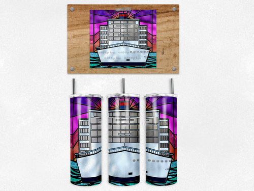 Cruise Ship Stained Glass