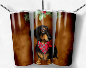 Christmas Dachshund