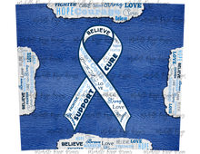 Load image into Gallery viewer, Diabetes Awareness Blue Ribbon