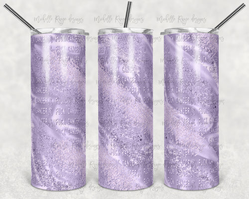 F Bomb Cancer Lavender Glitter Milky Way