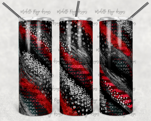 F Bomb Red Black Silver Milky Way