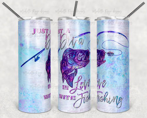 Fishing Pole Just a Diva in Love with Fishing