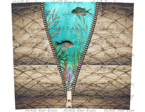 Fish Undersea Zipper Net