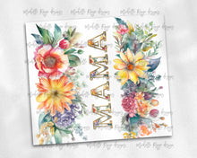 Load image into Gallery viewer, Bright Flower Borders MAMA Design