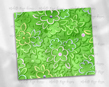 Load image into Gallery viewer, Lime Green Peekaboo Flowers