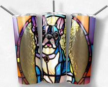 Load image into Gallery viewer, French Bulldog Stained Glass