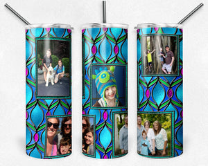 5 Geometric Picture Frame Stained Glass