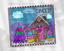 Load image into Gallery viewer, Everyone Loves a Ginger, Gingerbread House Stained Glass
