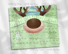Load image into Gallery viewer, Christmas Knit Reindeer Green