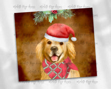 Load image into Gallery viewer, Christmas Golden Retriever