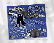 Load image into Gallery viewer, Blue and White 2023 Graduation Burst