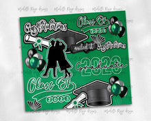 Load image into Gallery viewer, Green Matte 2023 Graduation Burst