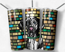 Load image into Gallery viewer, Great Dane - Harlequin -  Dog Stained Glass