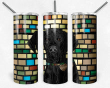 Load image into Gallery viewer, Great Dane - Black -  Dog Stained Glass