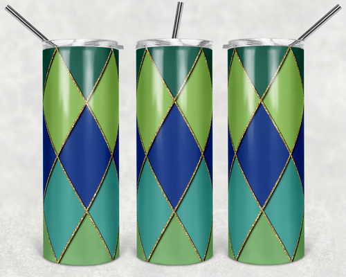Green Blue Gold Diamond Argyle