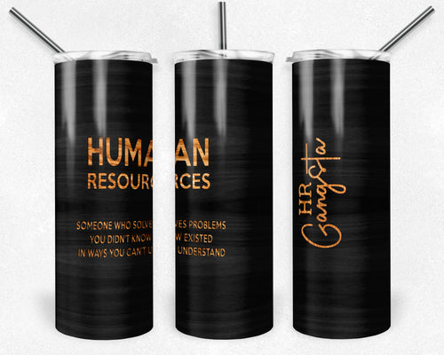 Human Resources Black Wood