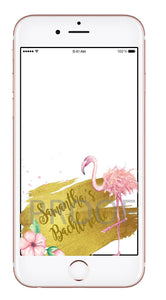 Flamingo Bachelorette Snapchat filter,  Geofilter | Edit Yourself flamingo Snapchat Geofilter | Bridal shower | Pink  | INSTANT DOWNLOAD